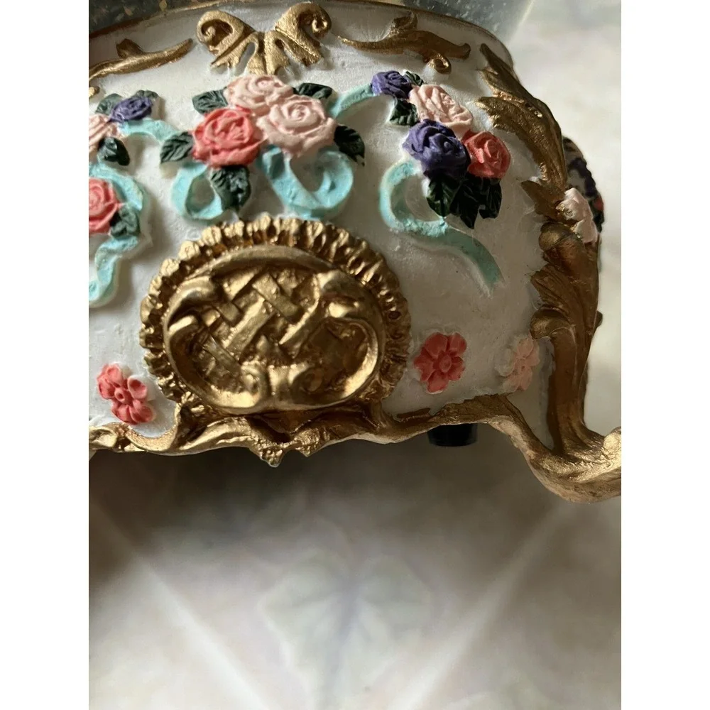 San Francisco Music Box Carousel Horse Water Globe-Plays- My Favorite Things